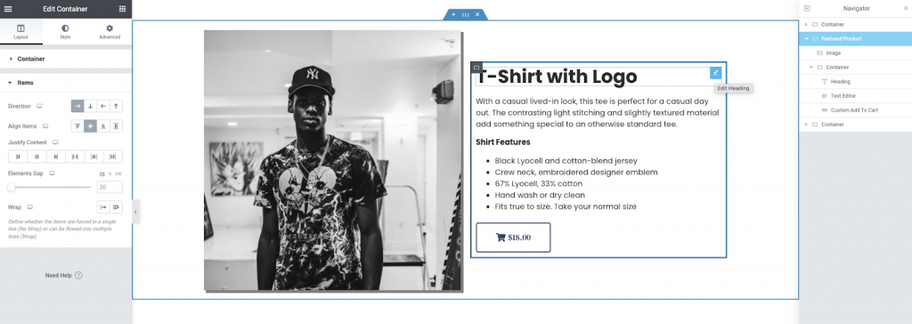 Create basic layouts 4 Hero Container Create basic layouts 3